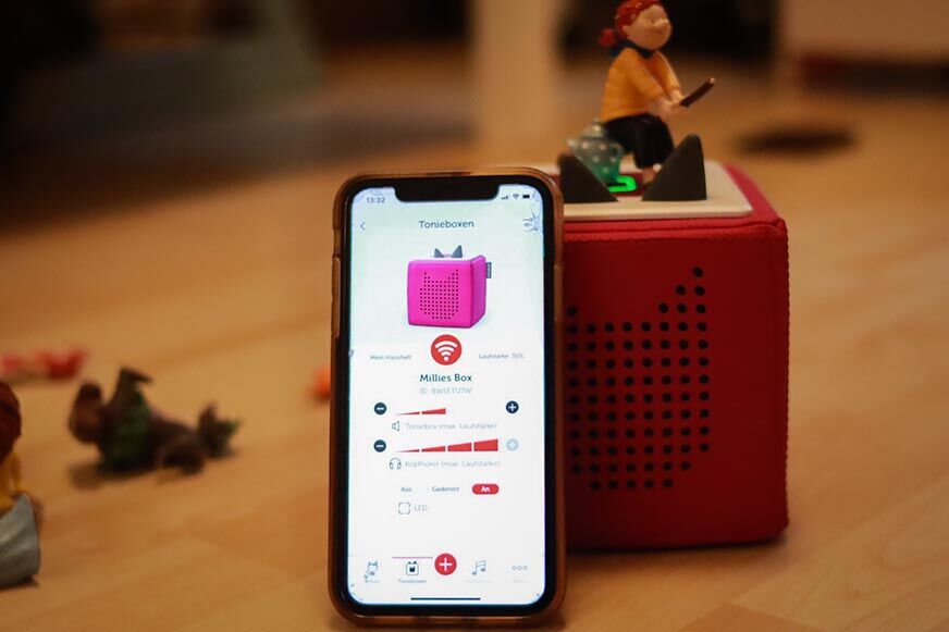 Reduced volume of the Toniebox